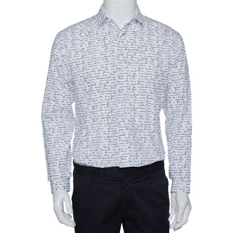 dior shirt men long sleeve